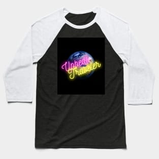 Upbeat Traveler Logo Baseball T-Shirt